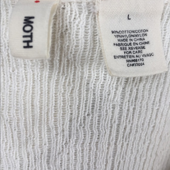 Moth cardigan sweater size L EUC - Picture 4 of 4